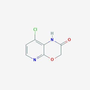 molecular formula C7H5ClN2O2 B1428503 8-Chloro-1H-pyrido[2,3-B][1,4]oxazin-2(3H)-one CAS No. 1198154-62-9