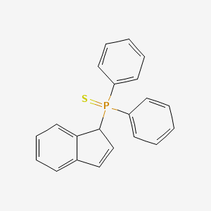 (1H-Inden-1-yl)(diphenyl)sulfanylidene-lambda~5~-phosphane