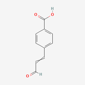 4-(3-Oxoprop-1-en-1-yl)benzoic acid