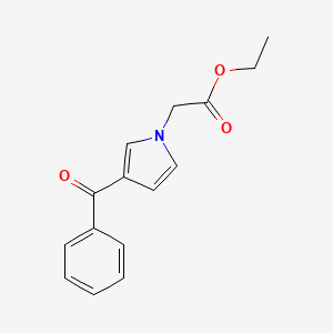 Ethyl (3-benzoyl-1H-pyrrol-1-yl)acetate