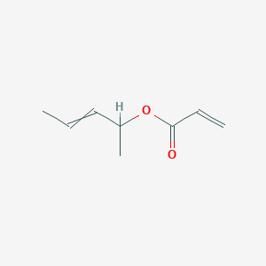 Pent-3-en-2-yl prop-2-enoate