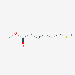 Methyl 6-sulfanylhex-3-enoate