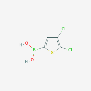 molecular formula C4H3BCl2O2S B1428514 (4,5-二氯噻吩-2-基)硼酸 CAS No. 1190737-21-3