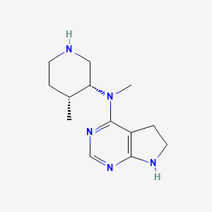molecular formula C13H21N5 B1428521 托法替尼柠檬酸盐杂质 70 CAS No. 1812890-23-5