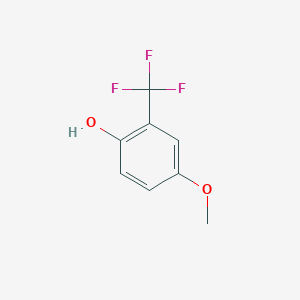B1428534 4-Methoxy-2-(trifluoromethyl)phenol CAS No. 53903-50-7