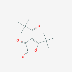 5-tert-Butyl-4-(2,2-dimethylpropanoyl)furan-2,3-dione