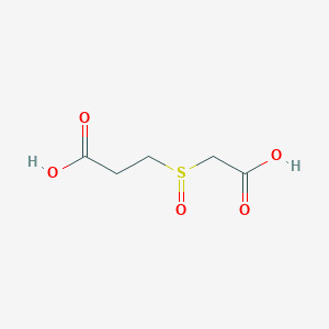 3-(Carboxymethanesulfinyl)propanoic acid