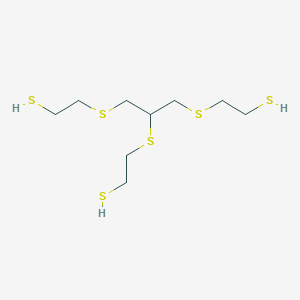 2-[2,3-Bis(2-sulfanylethylsulfanyl)propylsulfanyl]ethanethiol