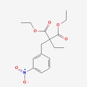 Diethyl ethyl[(3-nitrophenyl)methyl]propanedioate