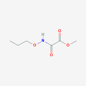 Methyl oxo(propoxyamino)acetate