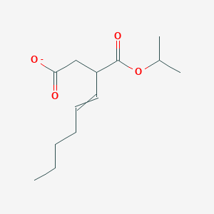 3-{[(Propan-2-yl)oxy]carbonyl}non-4-enoate