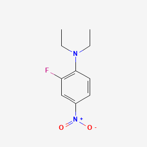 B1428549 N,N-diethyl-2-fluoro-4-nitroaniline CAS No. 2689-37-4