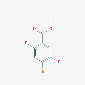 molecular formula C8H5BrF2O2 B1428551 4-溴-2,5-二氟苯甲酸甲酯 CAS No. 1193162-21-8