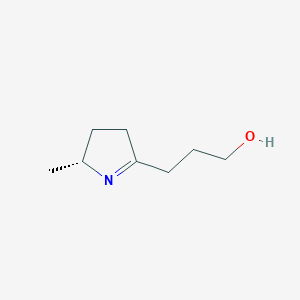 2H-Pyrrole-5-propanol, 3,4-dihydro-2-methyl-, (R)-