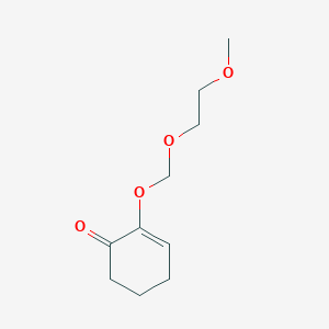 2-[(2-Methoxyethoxy)methoxy]cyclohex-2-EN-1-one