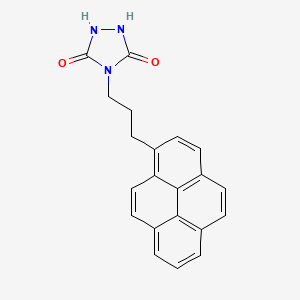 1,2,4-Triazolidine-3,5-dione, 4-[3-(1-pyrenyl)propyl]-