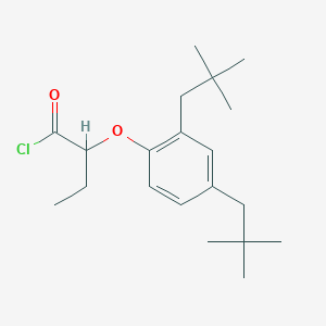 2-[2,4-Bis(2,2-dimethylpropyl)phenoxy]butanoyl chloride