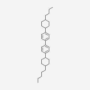 1-(4-Butylcyclohexyl)-4-[4-(4-pentylcyclohexyl)phenyl]benzene