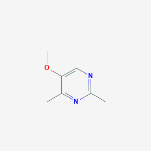molecular formula C7H10N2O B1428584 5-甲氧基-2,4-二甲基嘧啶 CAS No. 1369766-72-2