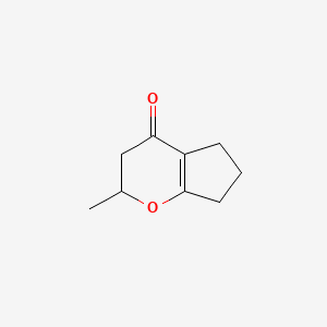 2-Methyl-2,3,6,7-tetrahydrocyclopenta[b]pyran-4(5H)-one