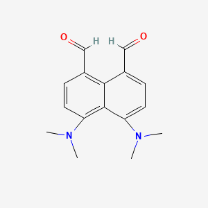 4,5-Bis(dimethylamino)naphthalene-1,8-dicarbaldehyde