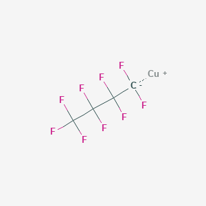 copper(1+);1,1,1,2,2,3,3,4,4-nonafluorobutane