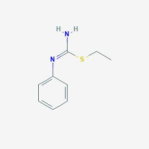 molecular formula C9H12N2S B014286 S-乙基-N-苯基异硫脲 CAS No. 19801-34-4