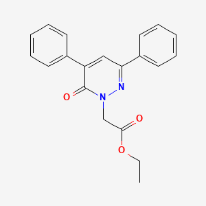 Ethyl (6-oxo-3,5-diphenylpyridazin-1(6H)-yl)acetate