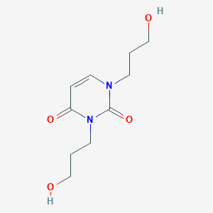 2,4(1H,3H)-Pyrimidinedione, 1,3-bis(3-hydroxypropyl)-