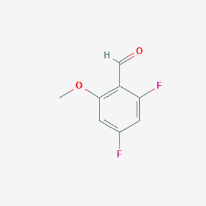 B1428616 2,4-Difluoro-6-methoxybenzaldehyde CAS No. 608515-57-7
