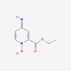 Ethyl 1-hydroxy-4-imino-1,4-dihydropyridine-2-carboxylate