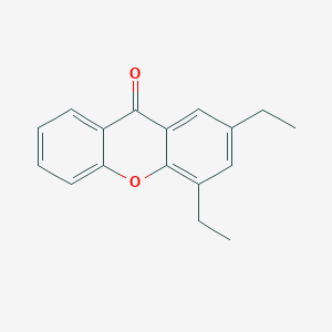 2,4-Diethyl-9H-xanthen-9-one