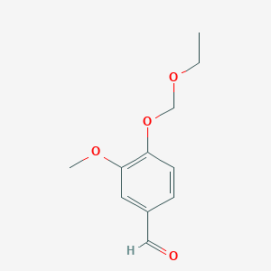 4-(Ethoxymethoxy)-3-methoxybenzaldehyde