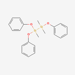 1,1,2-Trimethyl-1,2,2-triphenoxydisilane