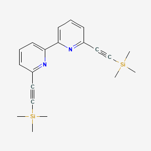 2,2'-Bipyridine, 6,6'-bis[(trimethylsilyl)ethynyl]-