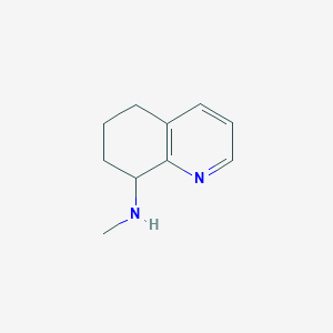 molecular formula C10H14N2 B1428628 N-甲基-5,6,7,8-四氢喹啉-8-胺 CAS No. 878025-42-4
