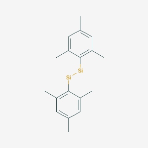 molecular formula C18H22Si2 B14286311 CID 10924526 