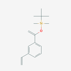 tert-Butyl{[1-(3-ethenylphenyl)ethenyl]oxy}dimethylsilane