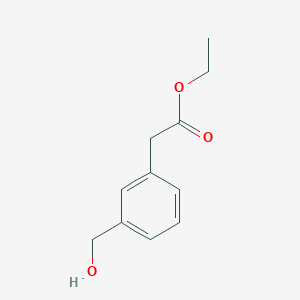 B1428634 Ethyl (3-hydroxymethylphenyl)acetate CAS No. 272130-46-8