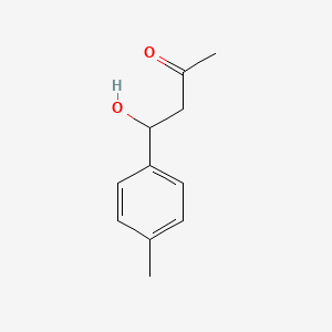 molecular formula C11H14O2 B14286518 4-Hydroxy-4-(4-methylphenyl)butan-2-one CAS No. 135689-01-9