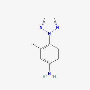 B1428652 3-Methyl-4-(triazol-2-yl)aniline CAS No. 1194973-37-9