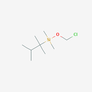 (Chloromethoxy)(2,3-dimethylbutan-2-yl)dimethylsilane