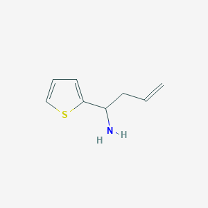 1-(Thiophen-2-yl)but-3-en-1-amine