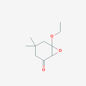 6-Ethoxy-4,4-dimethyl-7-oxabicyclo[4.1.0]heptan-2-one