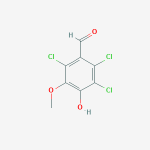 2,3,6-Trichloro-4-hydroxy-5-methoxybenzaldehyde