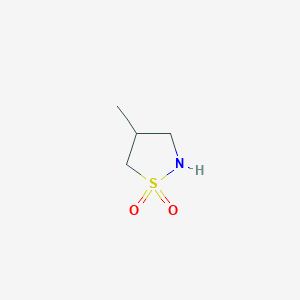 molecular formula C4H9NO2S B1428696 4-Methylisothiazolidine 1,1-dioxide CAS No. 89211-22-3