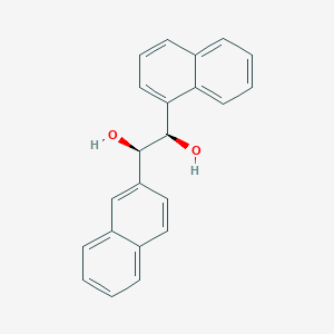 B142870 (1R,2R)-1-(1-Naphthyl)-2-(2-naphthyl)-1,2-ethanediol CAS No. 159333-30-9