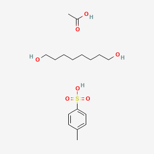 acetic acid;4-methylbenzenesulfonic acid;octane-1,8-diol