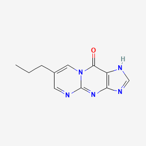 7-Propylpyrimido[1,2-a]purin-10(1H)-one