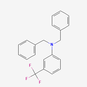 N,N-Dibenzyl-3-(trifluoromethyl)aniline